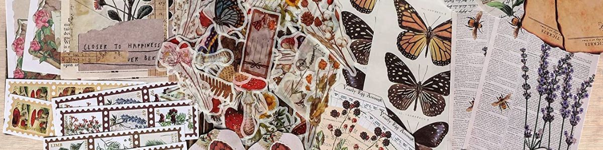 Junk journal supplies - ephemera