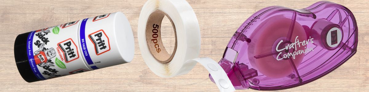 Junk journal supplies for beginners - glue