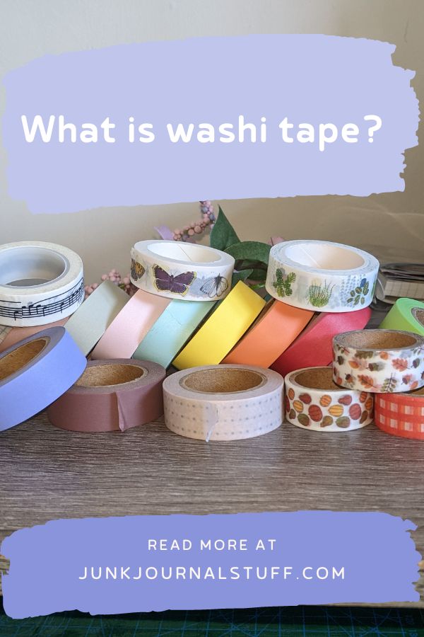 What is washi tape?