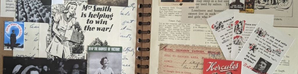 Vintage junk journal idea
